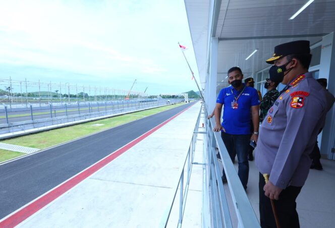 
 Kapolri Pastikan Prokes Hingga Pengamanan Cek Kesiapan Pramusim MotoGP