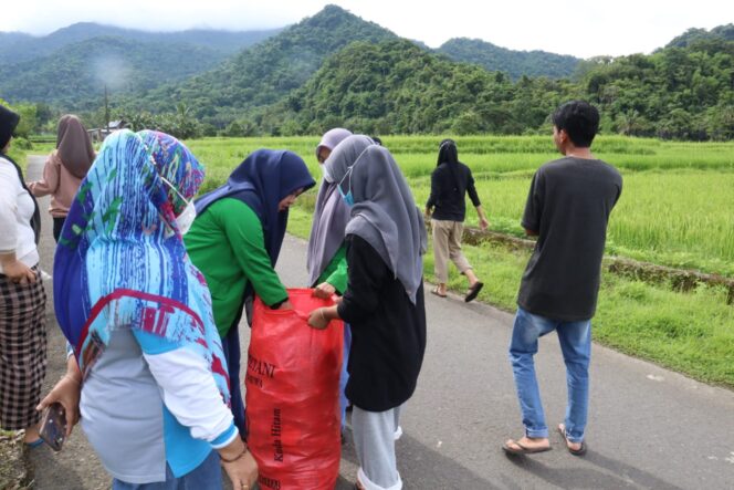 
 Dorong Kesadaran Masyarakat, Pajokka Balocci Peringati Hari Peduli Sampah Dunia