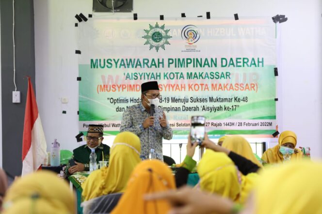 
 Muspimda Aisyiyah, Wali Kota Makassar  Serukan Program Jagai Anakta