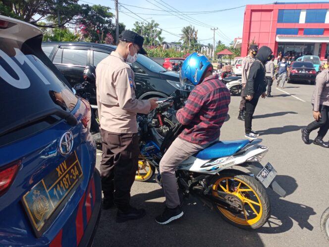 
 Tim Yustisi di Bantaeng Gelar Operasi Gabungan Genjot Vaksinasi