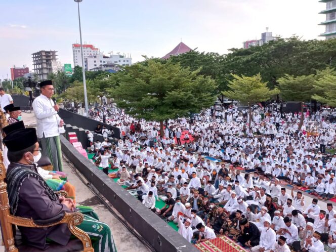 
 Jagai Anakta Jagai Kotata Menggema di Gerakan Makassar Shalat Subuh Berjamaah