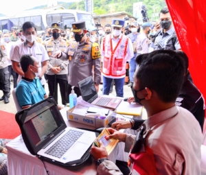 Kapolri Tinjau Pelabuhan Merak, Apresiasi Masyarakat Mudik Lebih Awal