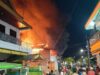 Dua Rumah di Kecamatan Tallo Kota Makassar  Terbakar