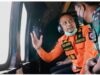 Gubernur Sulsel Naik Helikopter