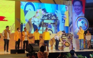 Golkar Kalimantan mendeklarasikan Airlangga Hartarto