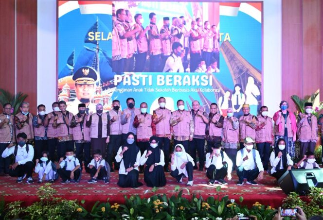 
 Atasi Anak Putus Sekolah Bappelitbangda Sulsel Launching Pasti Beraksi