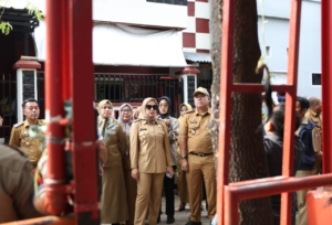 Wakil Walikota Tinjau Longwis