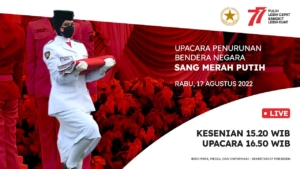 LIVE Upacara Penurunan Bendera