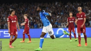 Pertandingan Liga Champions Napoli