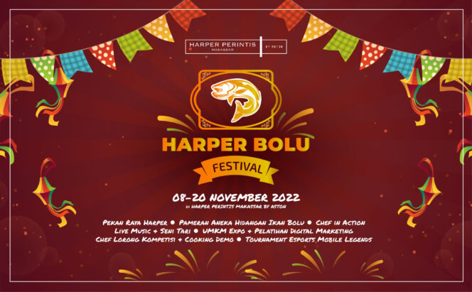 
 Festival Ikan Bolu Pertama di Sulsel Akan Hadir di Hotel Harper Perintis Makassar by ASTON