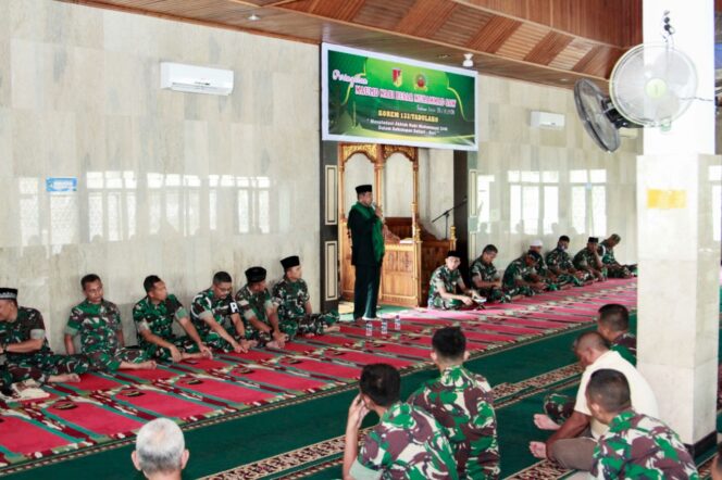 
 Korem 132/TDL Gelar Peringatan Maulid Nabi Muhammad SAW 