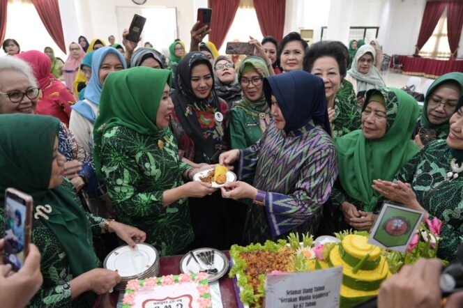 
 Hadiri HUT GWS, Ini Harapan Ketua TP PKK Kota Makassar