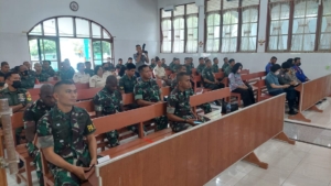 Kegiatan Ibadah Bersama TNI