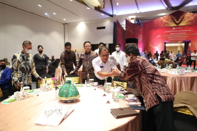 
 Pertemuan Tahunan BI, Walikota Makassar Simak Kondisi Perekonomian Nasional