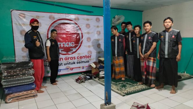 
 Terjun Langsung ke Lokasi Bencana, Relawan Marwan Aras Center Lakukan Persiapan