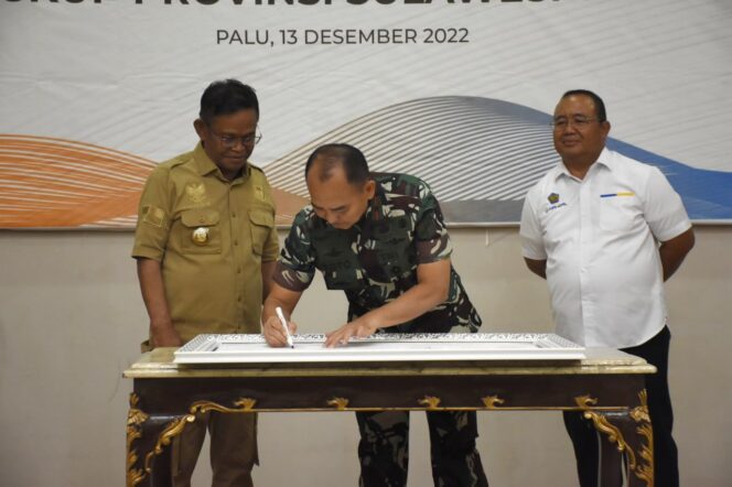 
 Danrem 132/Tdl Menerima DIPA Tahun 2023 dari Gubernur Sulawesi Tengah