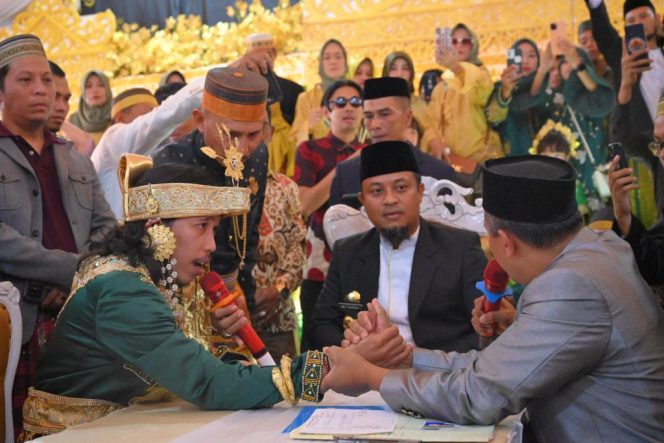 
 Kreator Konten Tumming dan Nanda Kini ‘Sah’ di Malino, Gubernur Sulsel Saksi Pernikahan