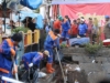 Wawali Makassar Bersama Ratusan Satgas Gelar Aksi Bersih-Bersih Pasar Pabaeng-Baeng