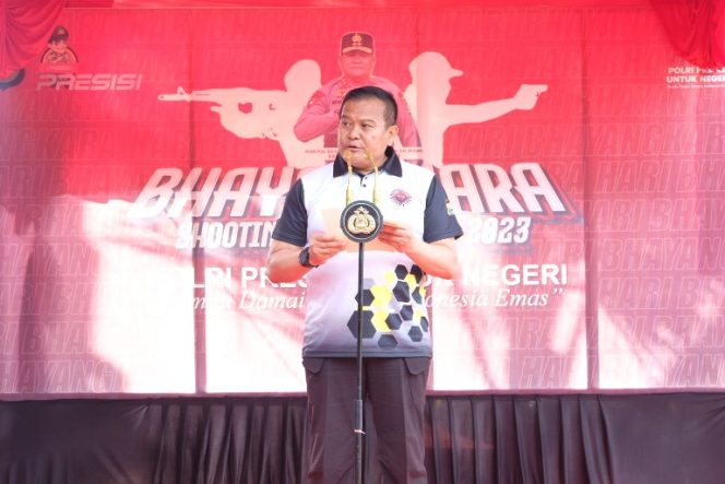 
 Polda Sulsel Gelar Lomba Menembak Hari Bhayangkara ke-77