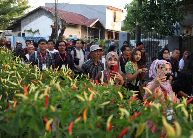 
 Peserta IGA 2023 Antusias Kunjungi Lorong Wisata Sidney