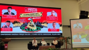 Projo Sulsel Dukung Prabowo dan Airlangga Pilpres 2024