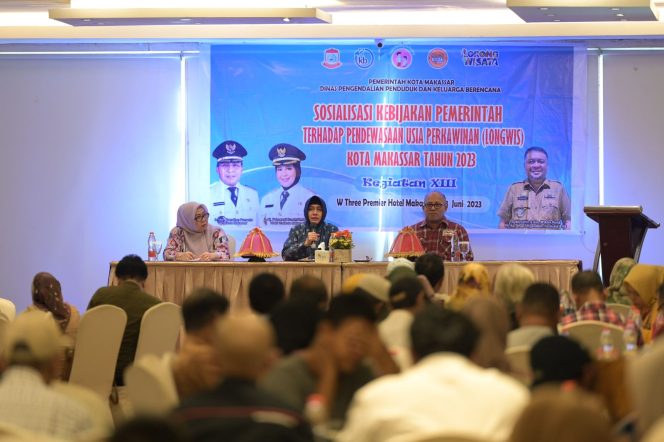 
 Ketua TP PKK Makassar Bersama Dinas PKKB Sosialisasi Cegah Penikahan Usia Dini