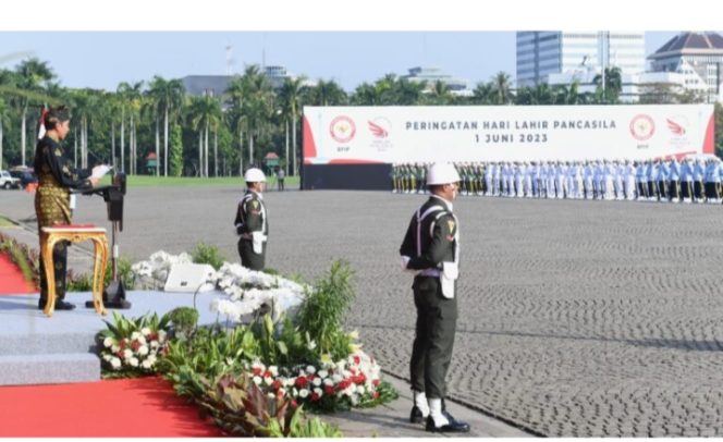 
 Presiden: Pancasila Fondasi Indonesia Berhasil Hadapi Krisis Global