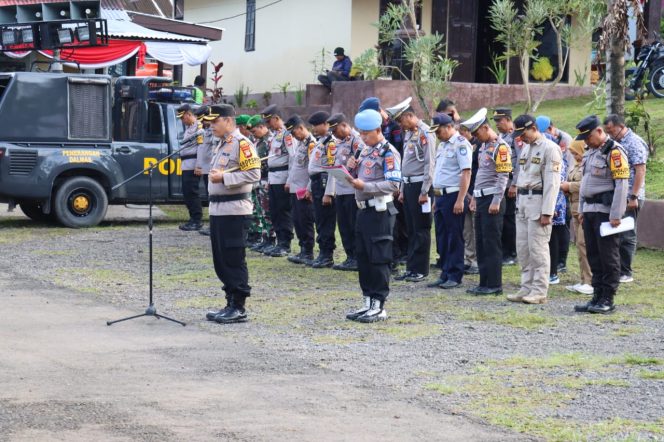 
 Ratusan Personel Keamanan di Sebar di Event Beautyful Malino 2023