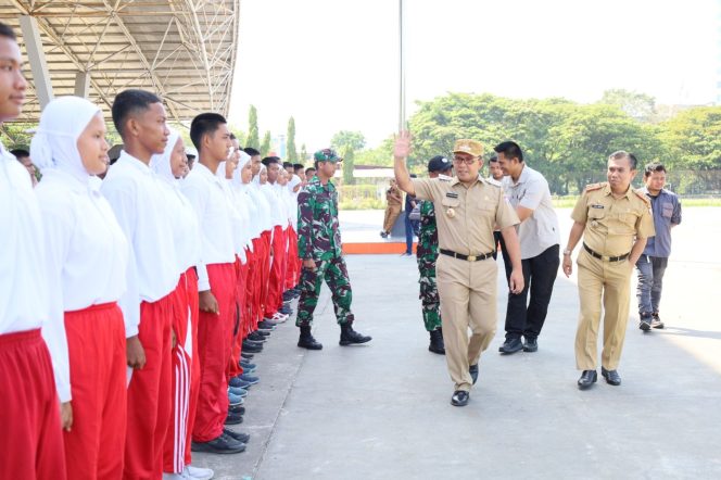 
 Walikota Makassar Pantau Latihan Anggota Paskibraka 