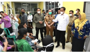Tinjau RSUD Kepahiang, Presiden Apresiasi Jumlah Dokter Spesialis
