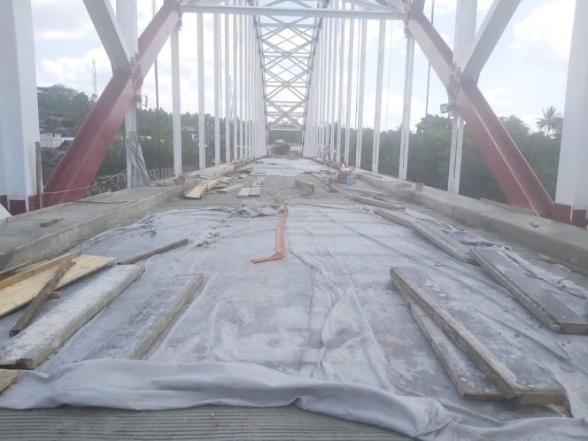 
 Gubernur Sulsel Segera Resmikan Jembatan Pelengkung Baja Terpanjang di Sulsel 