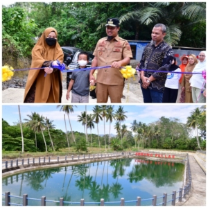 Gubernur Resmikan Embung Agrowisata Pallae, Aliri Persawahan Warga Sekaligus Lokasi Wisata