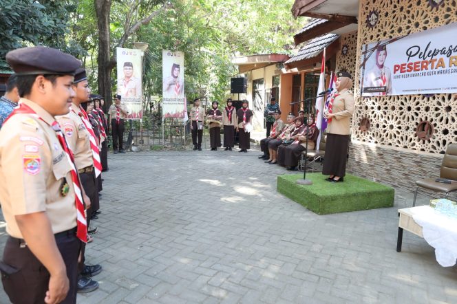 
 Pelepasan Peserta Rainas, Wakil Walikota Ingatkan Kedepankan Sipakatau, Sipakainge, Sipakalebbi