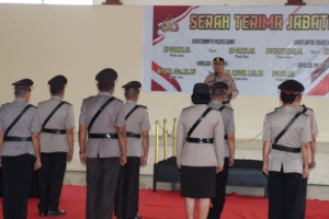 Berikut Pesan Kapolres Gowa Kepada Pejabat Baru Usai Pimpin Sertijab