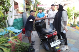 Berakhir Pekan, Wakil Wali Kota Makassar Kunjungi 2 Lorong Wisata