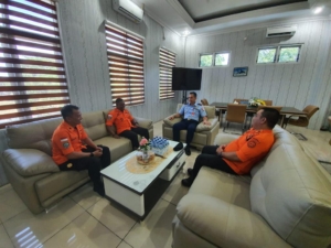 Kabasarnas Makassar Kunjungan Kordinasi di Danlanud