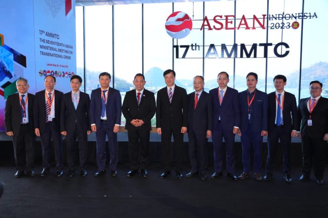 
 AMMTC ke-17 di Labuan Bajo, Gerbang Polri dan ASEAN Jaga Kawasan dari Kejahatan Transnasional