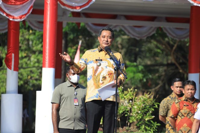 
 Jabat Pj Gubernur Sulsel, Bahtiar:  3 Instruksi Presiden Joko Widodo