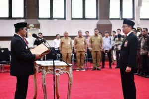 Pj Gubernur Bahtiar Kukuhkan Kepala Perwakilan BPKP Sulsel