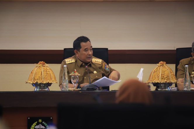 
 Pj Gubernur Sulsel Kumpul Kepala OPD, Percepat Pelaksanaan Delapan Program Prioritas