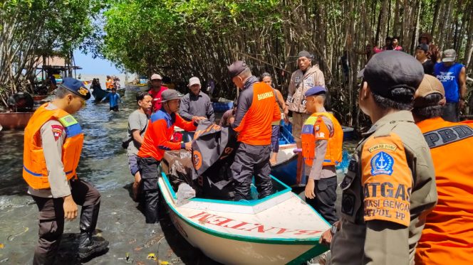 
 Korban Terjatuh di Perairan Bone Ditemukan Basarnas 