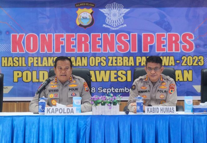 
 Polda Sulsel Tindak Ribuan Pelanggar Lalu Lintas