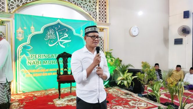 
 Hadiri Peringatan Maulid di Jakarta Barat, Marwan Aras: Sejahterakan Masjid 