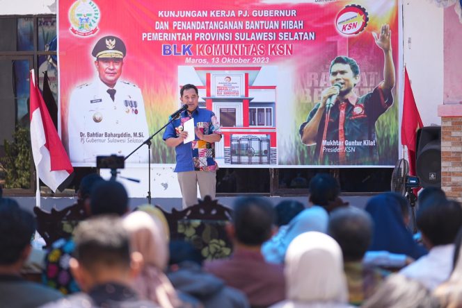 
 Pemprov Sulsel Hibahkan Rp400 Juta untuk BLK Kejuruan 