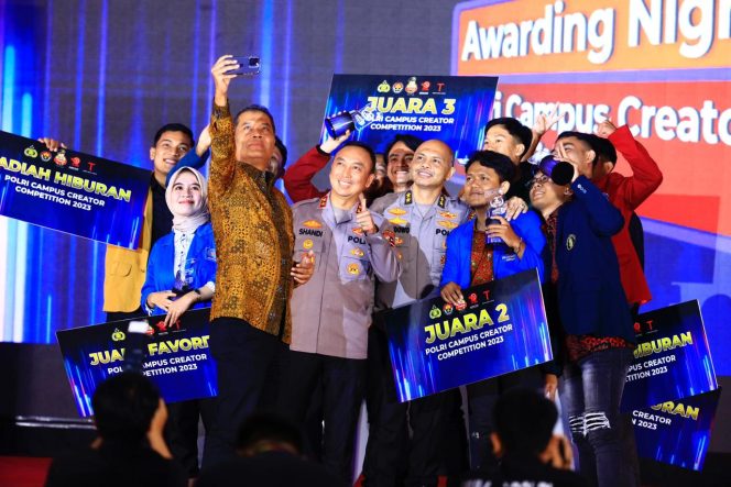 
 Polri Campus Creator Competition 2023 Jadi Ajang Generasi Muda Berkreasi