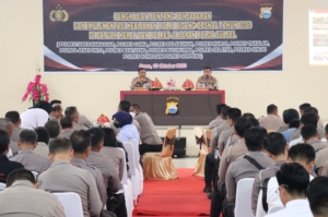 Polres Gowa Terima Kunjungan Tim SOPS Mabes Polri Bidang Opsnal 