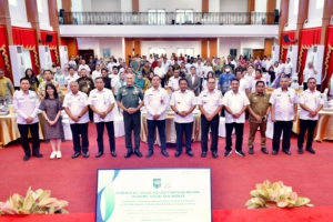 Pj Gubernur Sulsel – Danny Pomanto Perkuat Kolaborasi Cegah Kerawanan Pemilu di Makassar