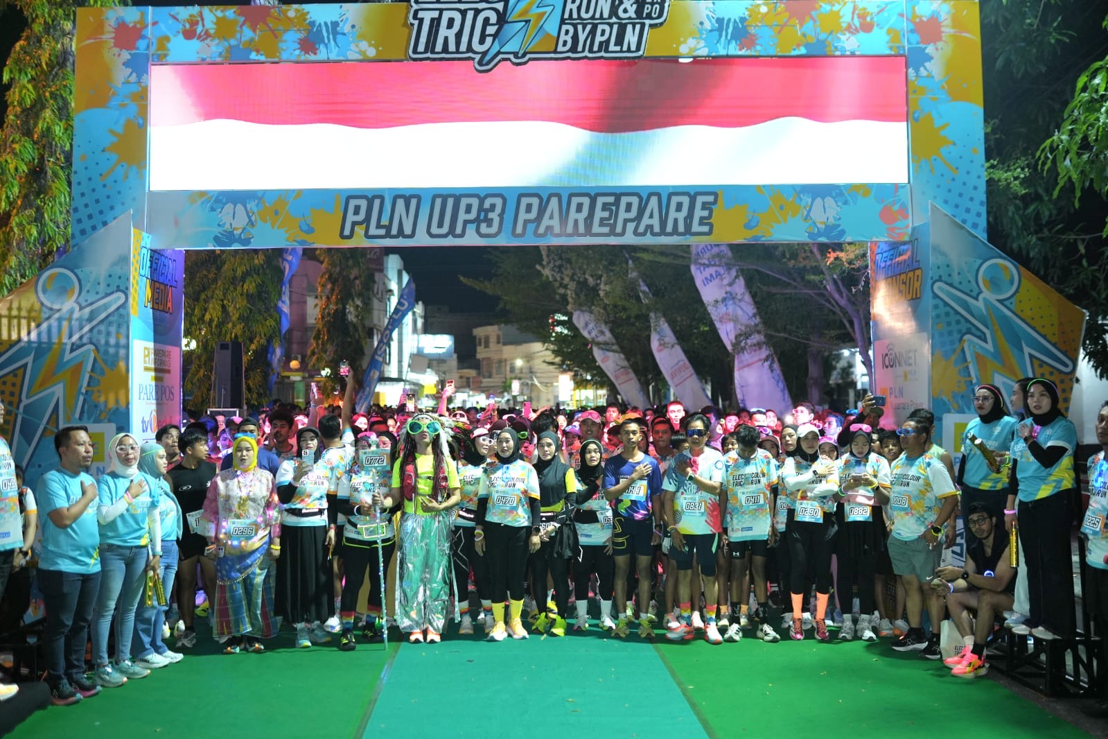 UMKM di Parepare Turut Rasakan Manfaat Ekonomi pada Event Electric Colour Run by PLN and Expo