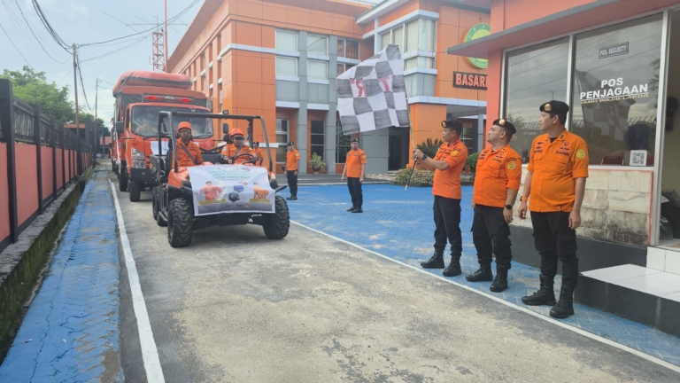 Basarnas Makassar Gelar Pasukan dan Peralatan Siaga Khusus NATARU 2026