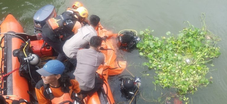 Tim SAR Gabungan Temukan Pemuda Loncat ke Sungai Pampang Makassar